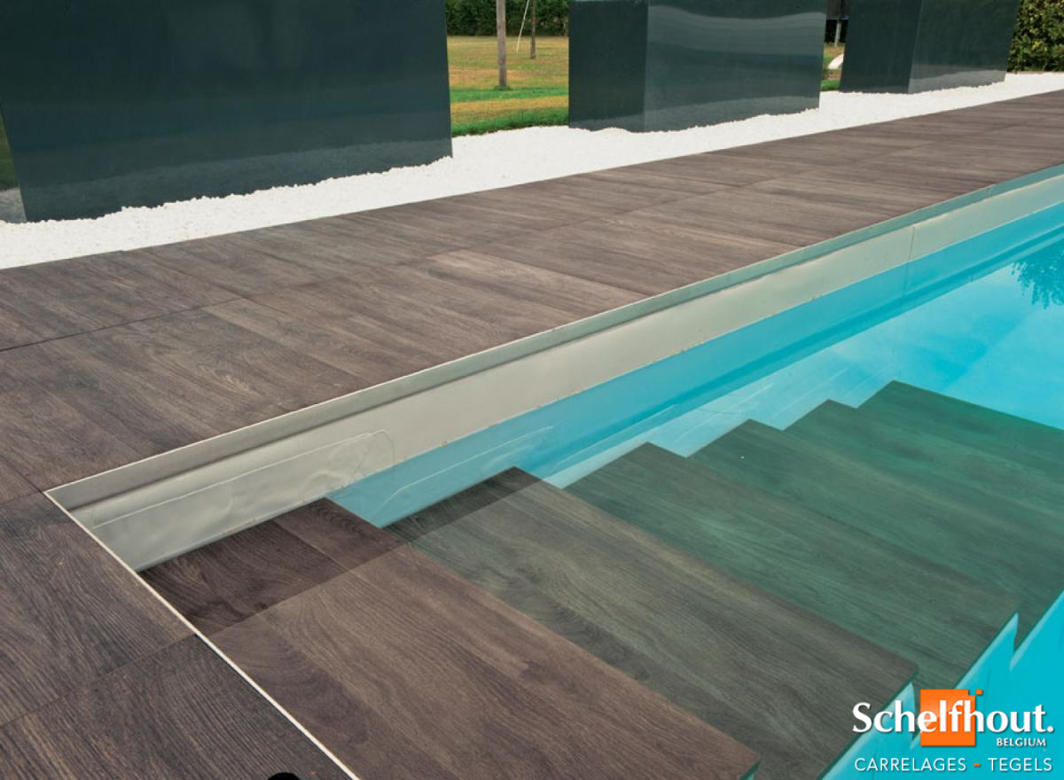 Terrasse Piscine Carrelage Imitation Bois