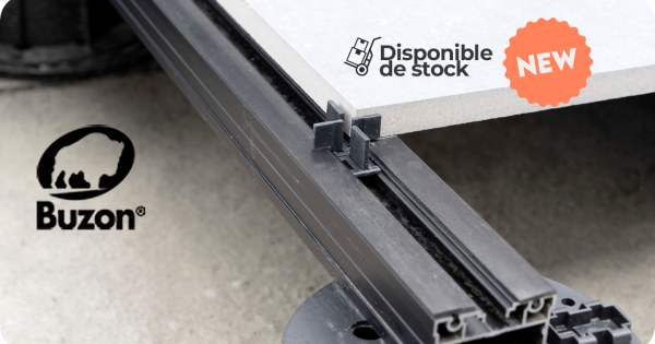 Pose parfaite avec le système U-BRS de BUZON